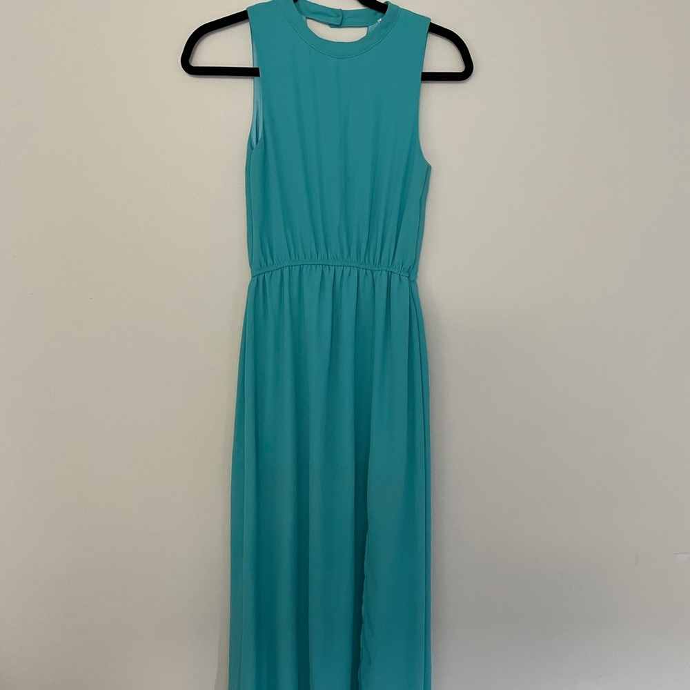 Turquoise Maxi Dress